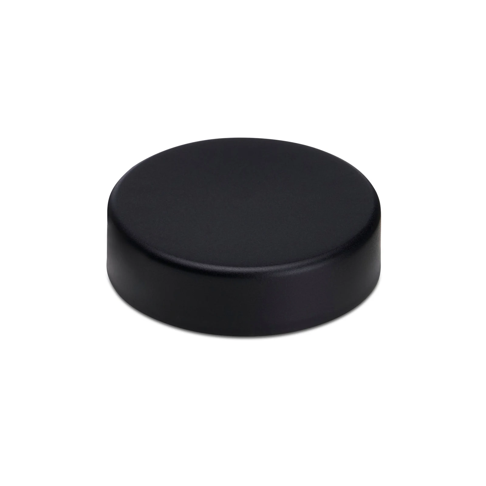50mm Child Resistant Matte Black Caps w/ Pressure Sensitive Inliners